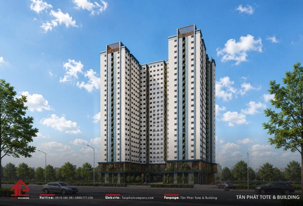 Nội thất căn hộ chung cư do Tân Phát hoàn thiện