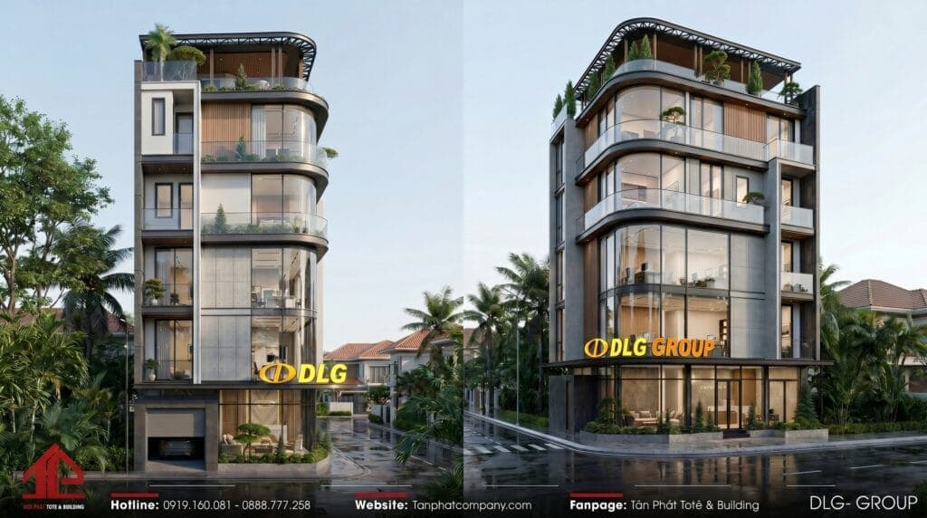 Thiết kế văn phòng do Tân Phát thực hiện